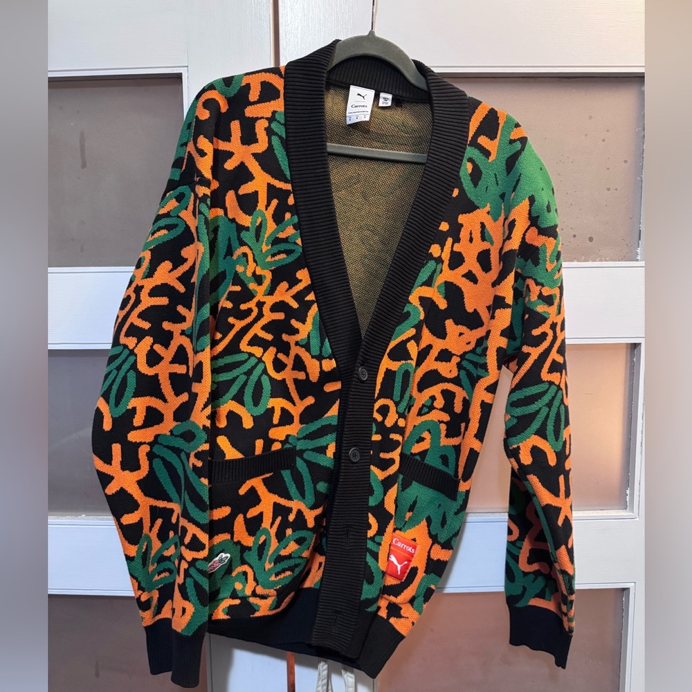 Puma x Carrots Multicolor Knit Sweater